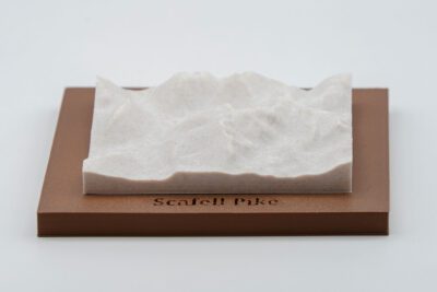 Scafell Pike 3D Printed Terrain Relief Map